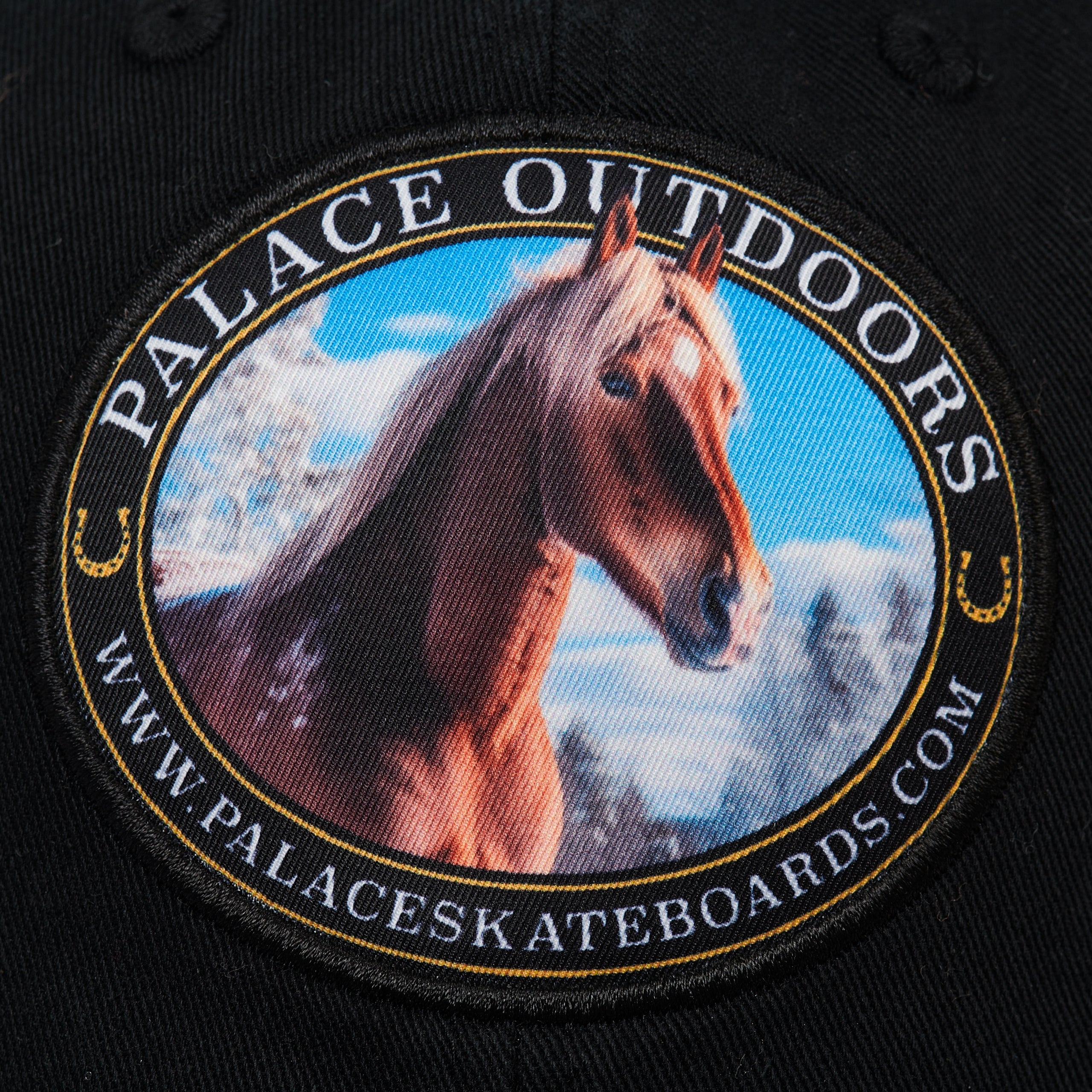 Thumbnail PALACE OUTDOORS 6-PANEL BLACK one color