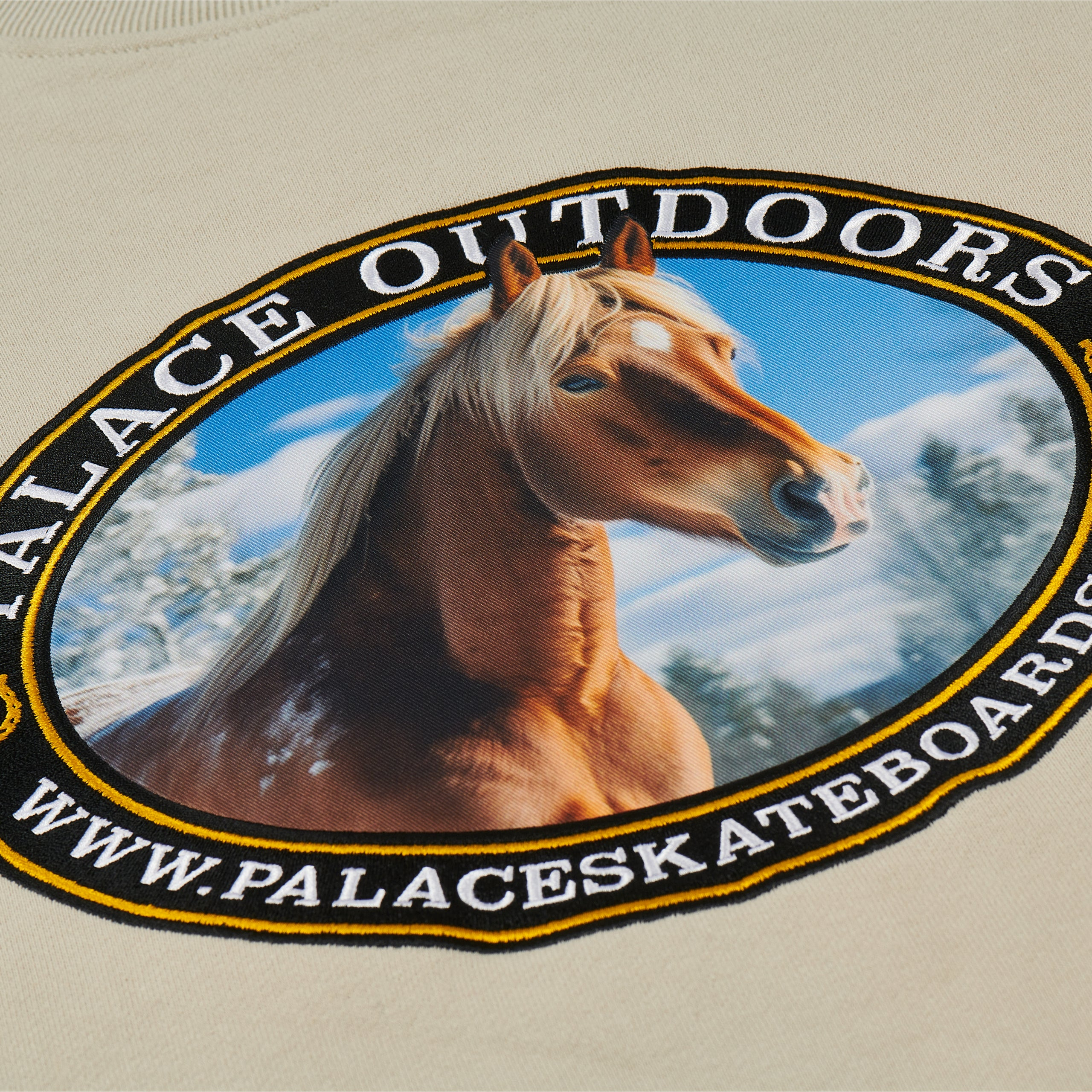 Thumbnail PALACE OUTDOORS CREW STONEY GREY one color