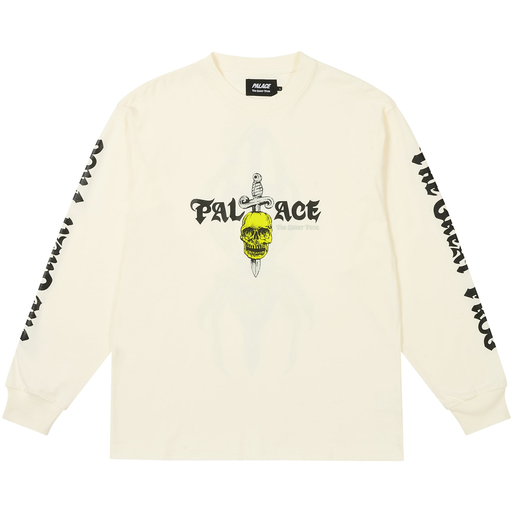 Thumbnail PALACE TGF LONGSLEEVE WHITE one color