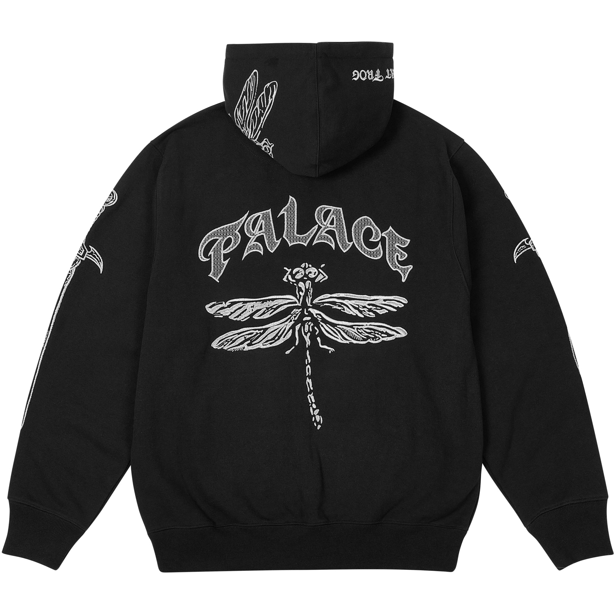 Thumbnail PALACE TGF ZIP HOOD BLACK one color