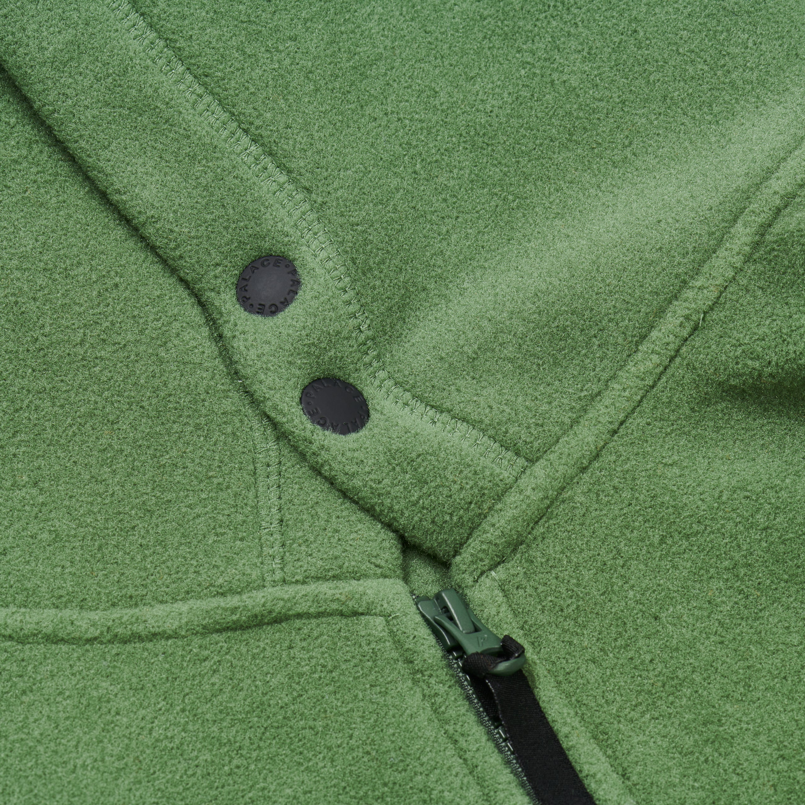 Thumbnail POLARTEC LAZER ZIP HOOD THE DEEP GREEN one color