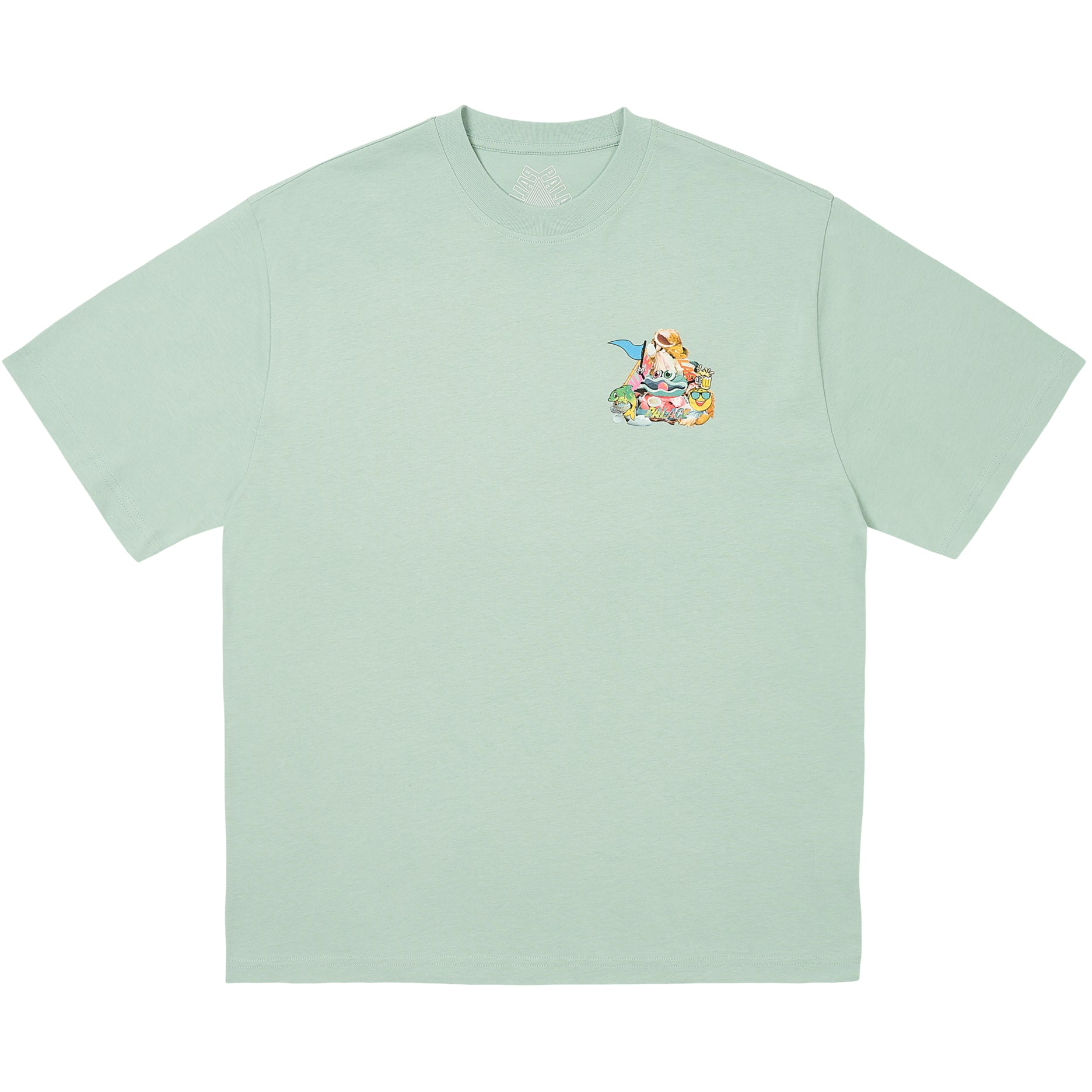 Thumbnail P SEA T-SHIRT HAZY GREEN one color