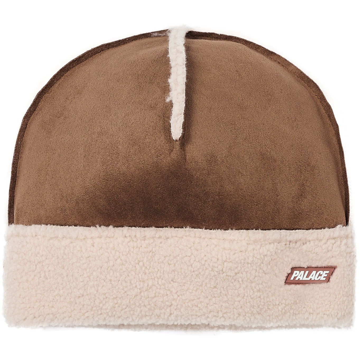 Thumbnail SHEARLING BEANIE CAKED BROWN one color