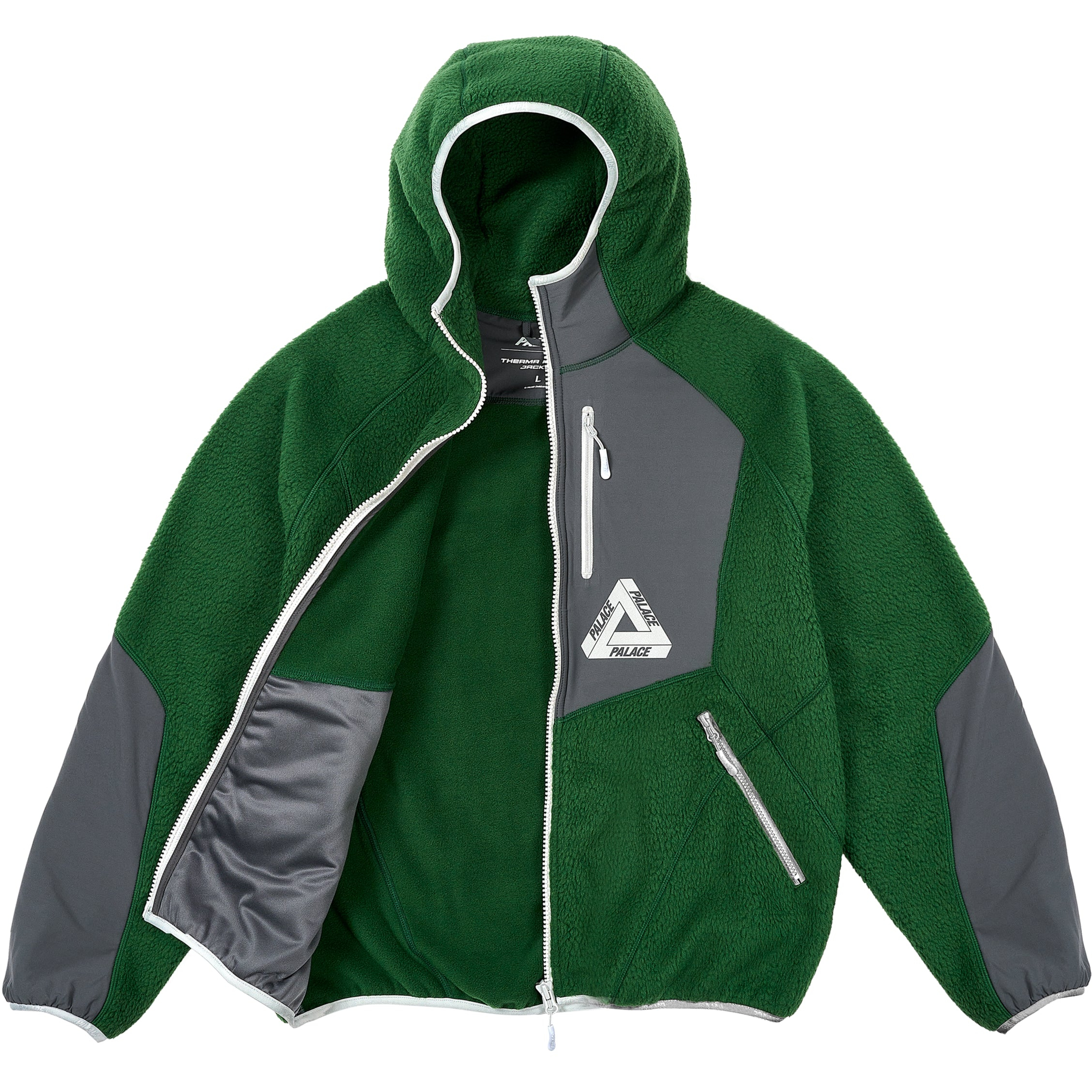 Thumbnail THERMA FLEECE JACKET RACEY GREEN one color