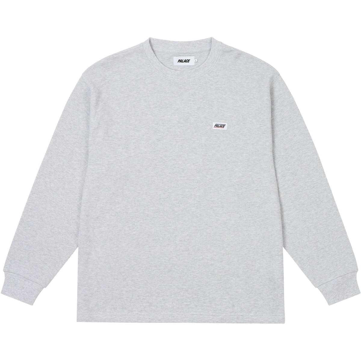 Thumbnail BASICALLY A THERMAL LONGSLEEVE GREY MARL one color