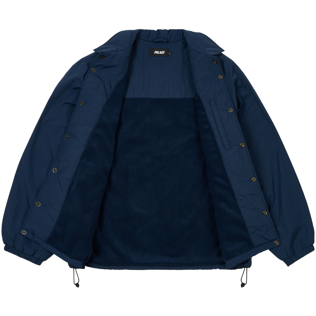 Thumbnail FLEECE LINED COACH JACKET NAVY one color