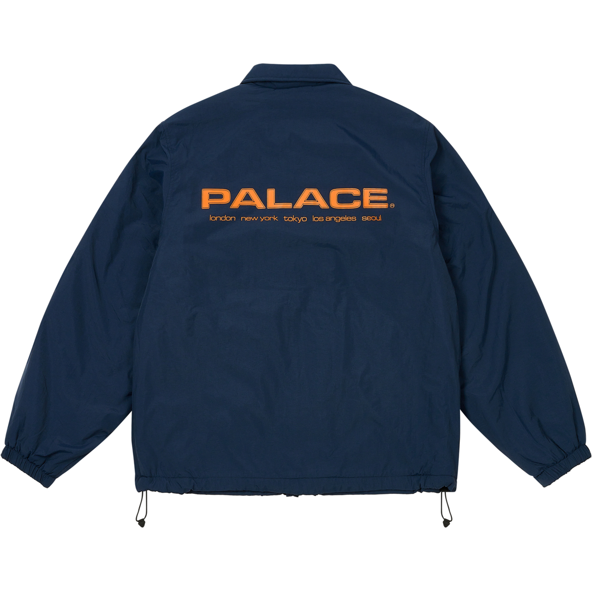 Thumbnail FLEECE LINED COACH JACKET NAVY one color