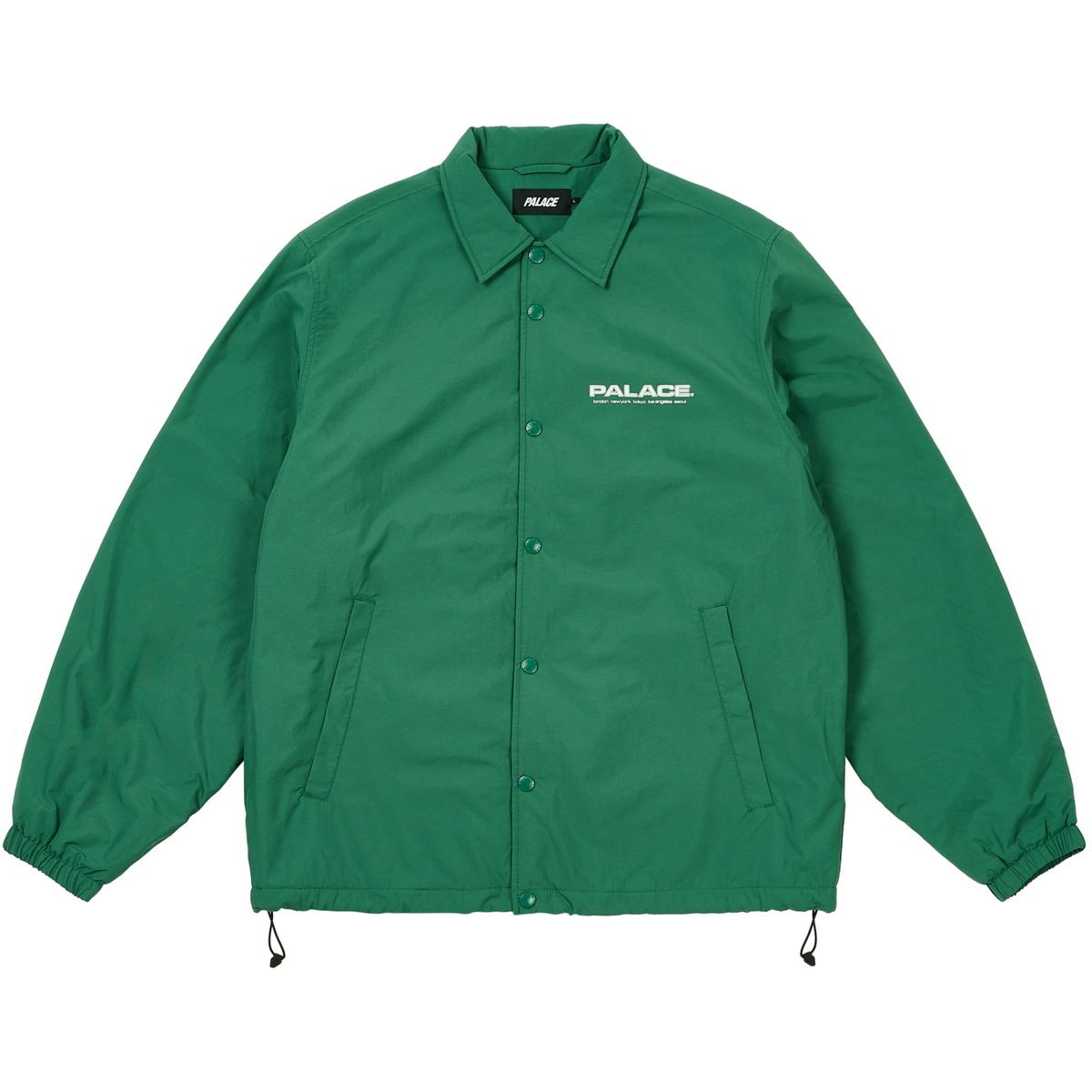 Thumbnail FLEECE LINED COACH JACKET RACEY GREEN one color