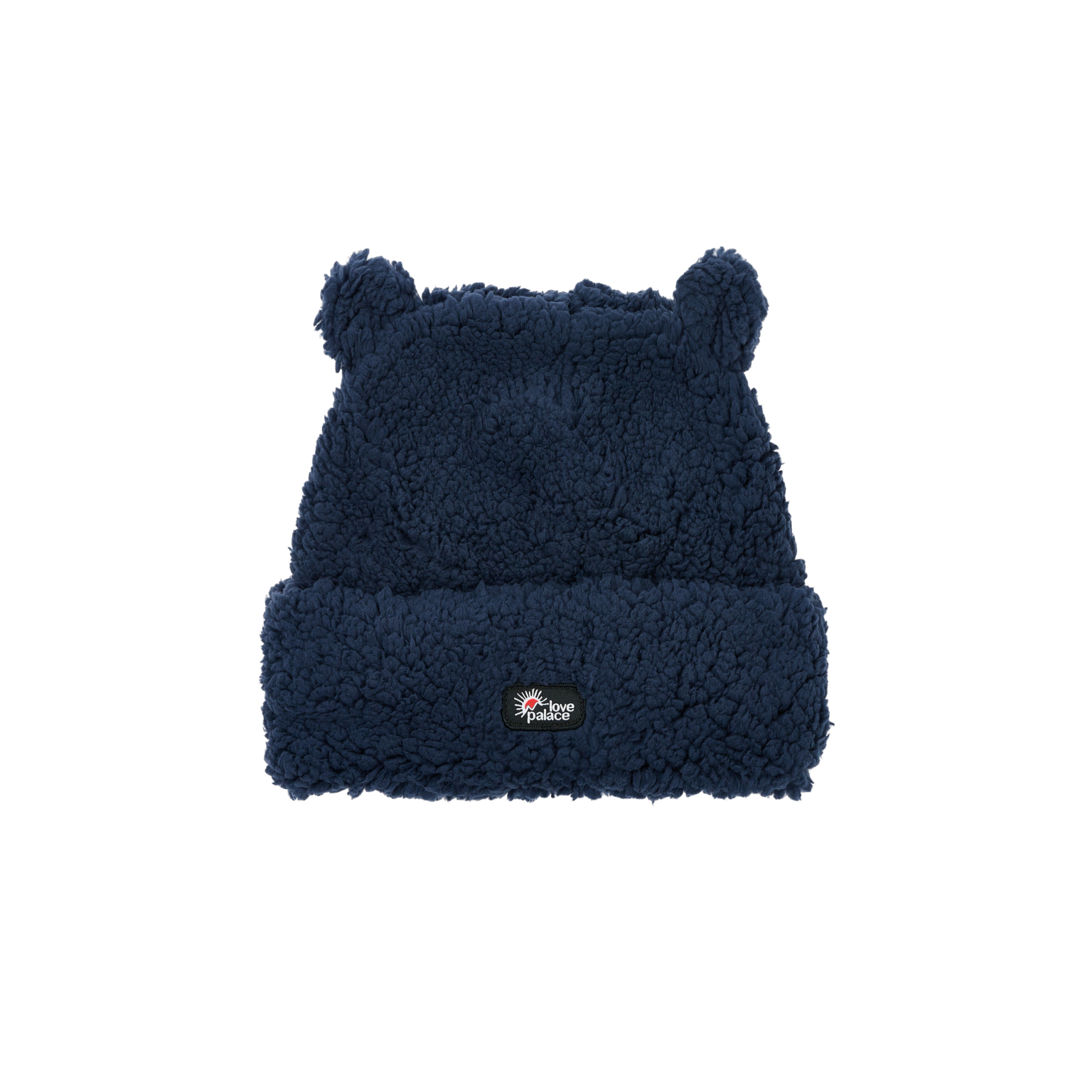 Love Palace Fuzzy Ears Beanie Navy - Holiday 2024 - Palace Community