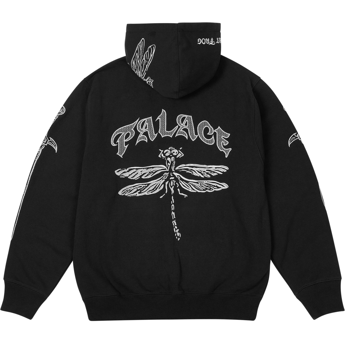 Thumbnail PALACE TGF ZIP HOOD BLACK one color