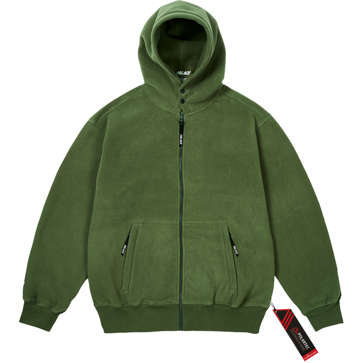 Thumbnail POLARTEC LAZER ZIP HOOD THE DEEP GREEN one color