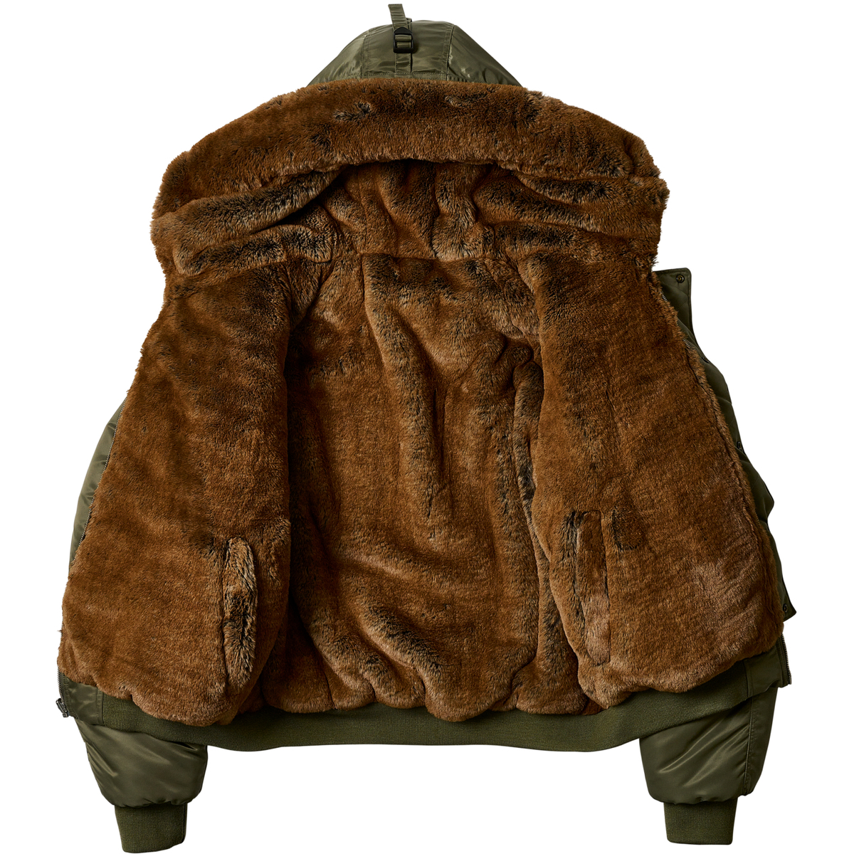 Thumbnail REVERSIBLE YETI PARKA OLIVE one color