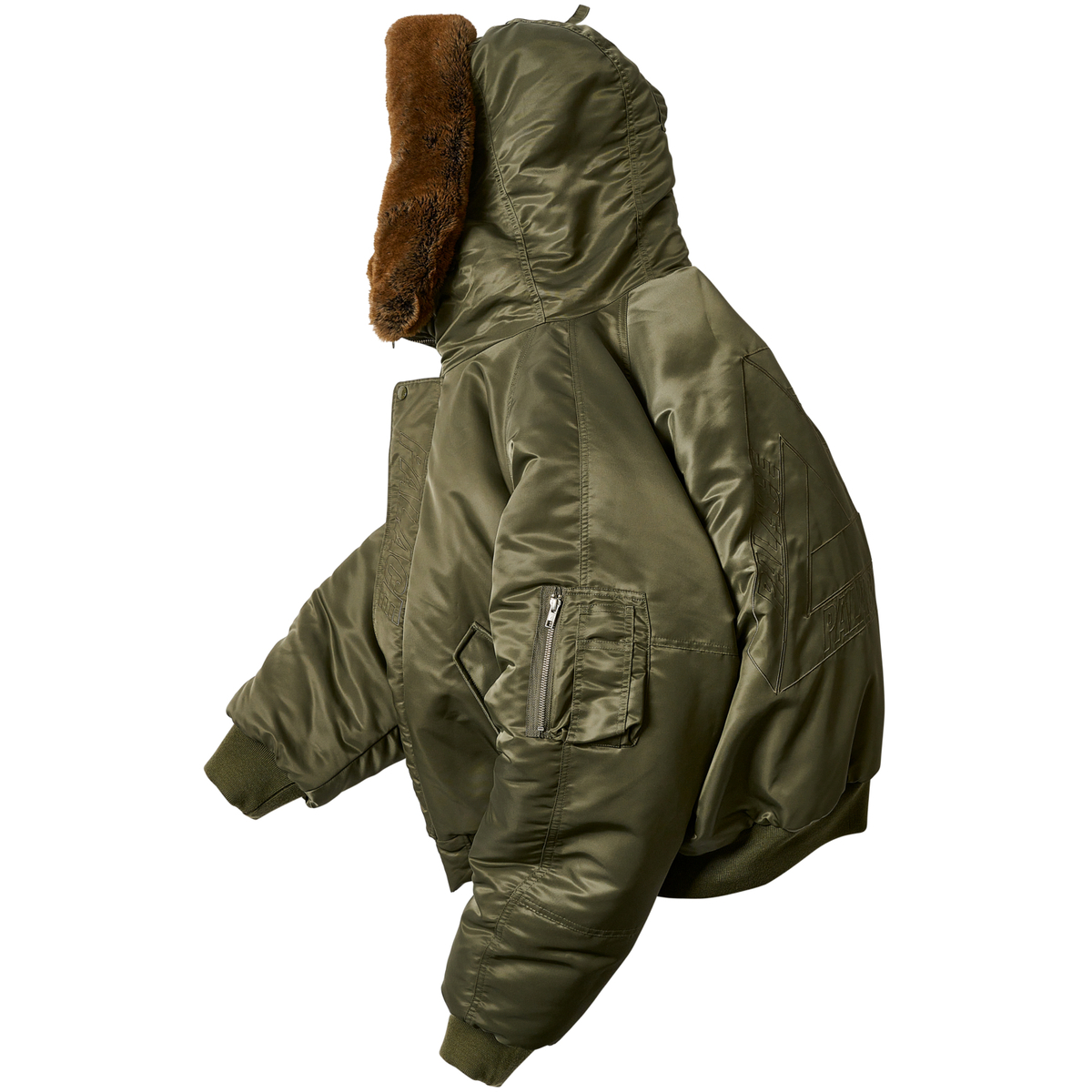 Thumbnail REVERSIBLE YETI PARKA OLIVE one color