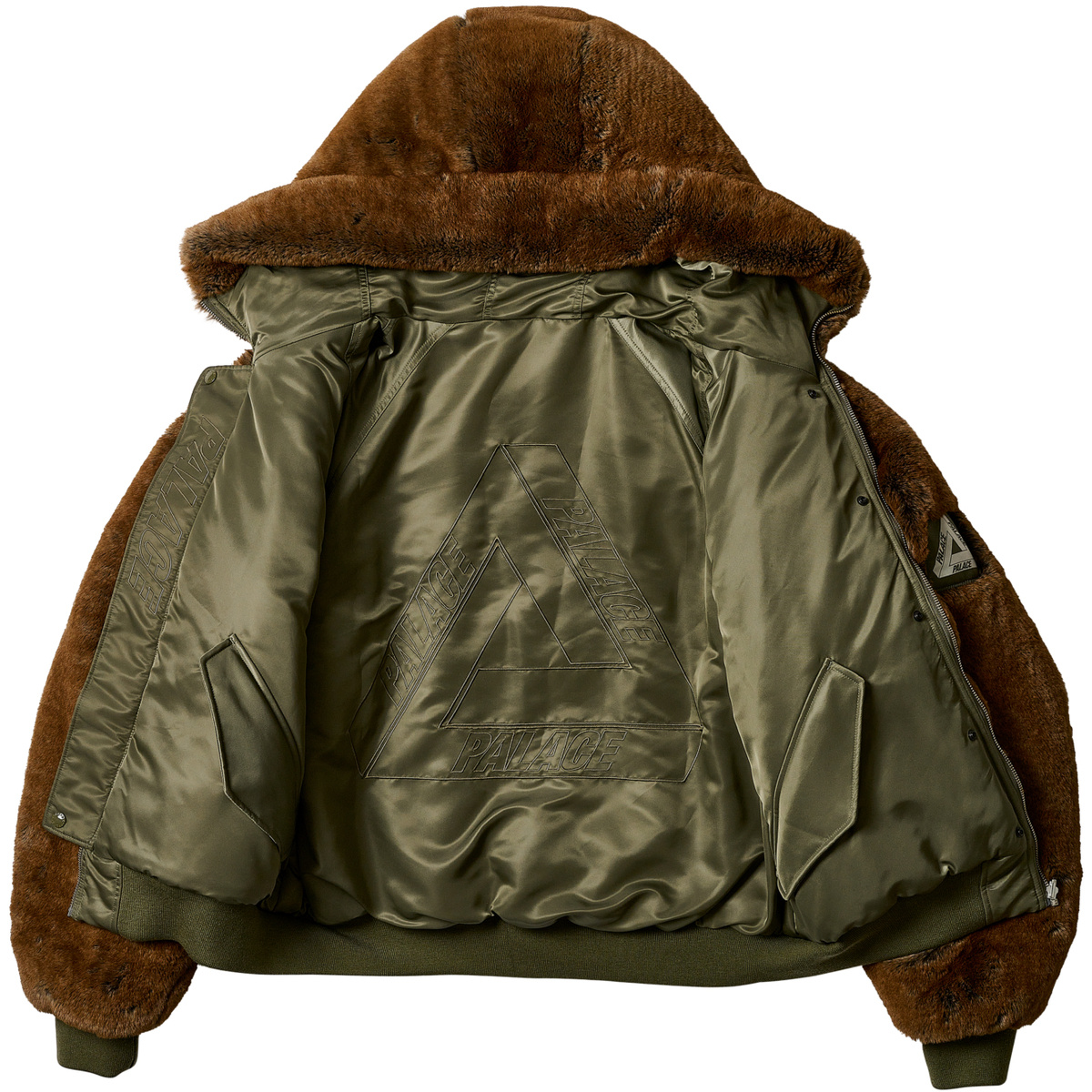 Thumbnail REVERSIBLE YETI PARKA OLIVE one color