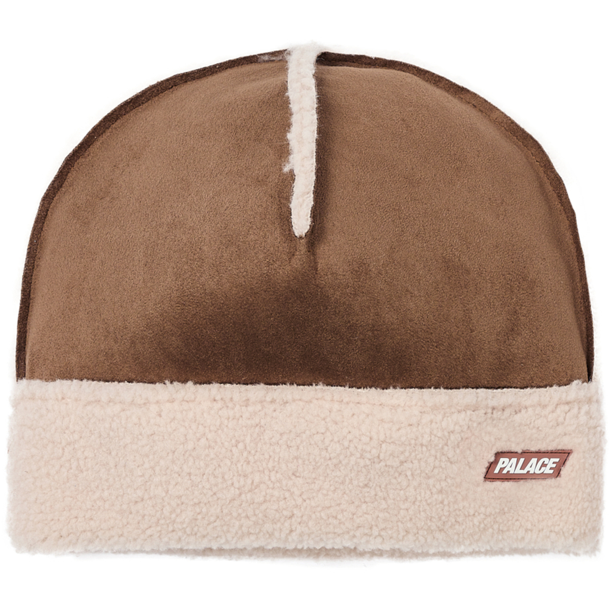 Thumbnail SHEARLING BEANIE CAKED BROWN one color