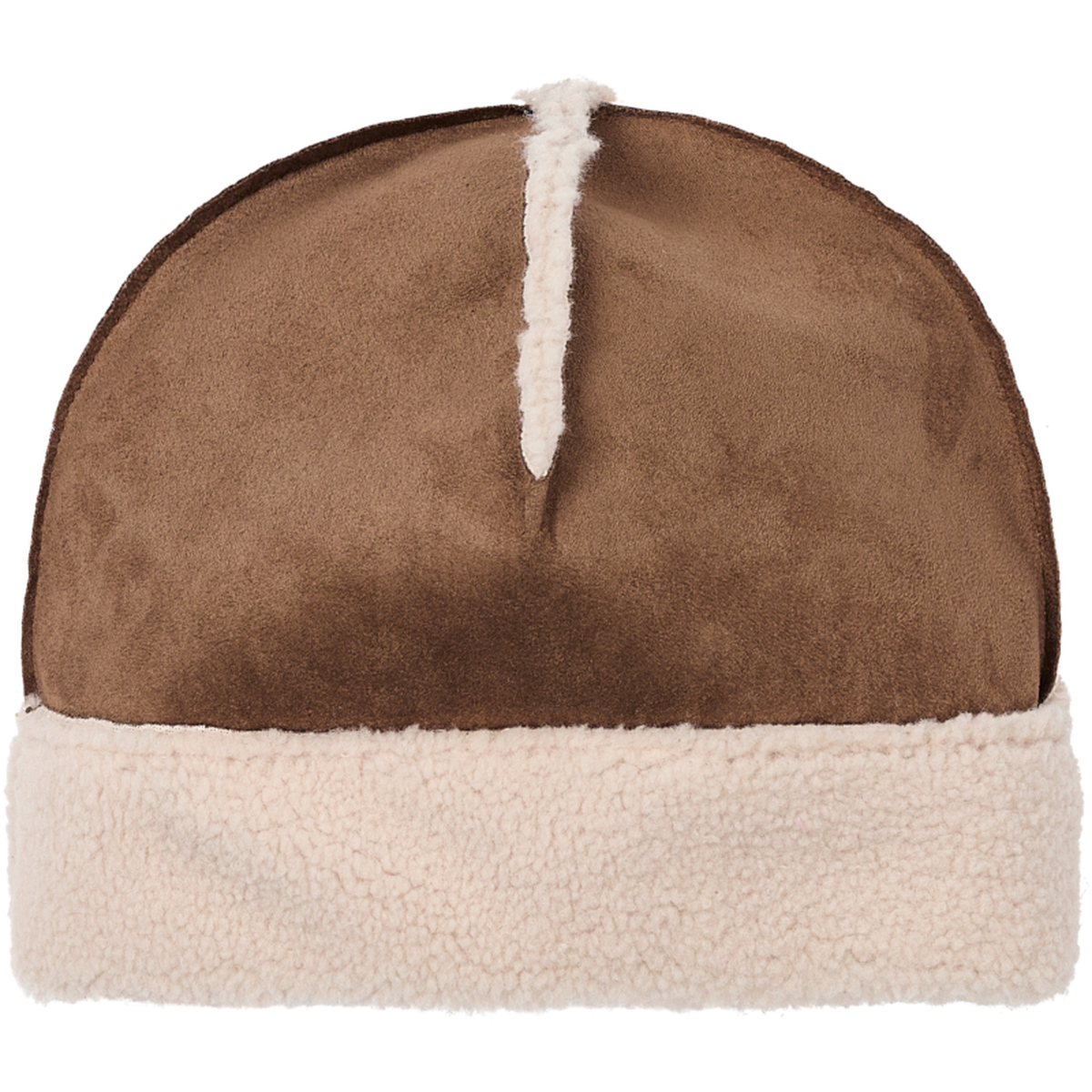 Thumbnail SHEARLING BEANIE CAKED BROWN one color