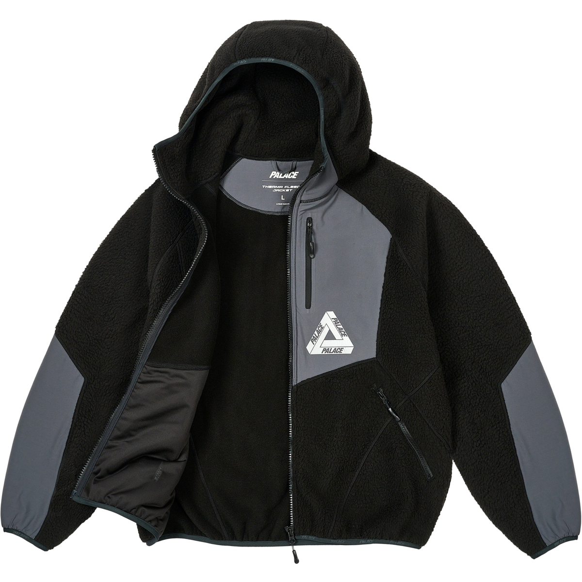 Thumbnail THERMA FLEECE JACKET BLACK one color