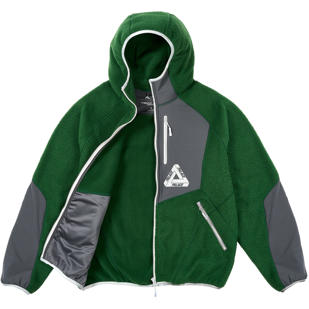 Thumbnail THERMA FLEECE JACKET RACEY GREEN one color