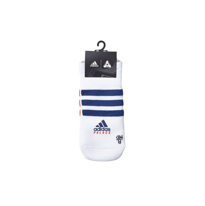 Thumbnail ADIDAS PALACE ON COURT SOCK WHITE / RED / DARK BLUE one color