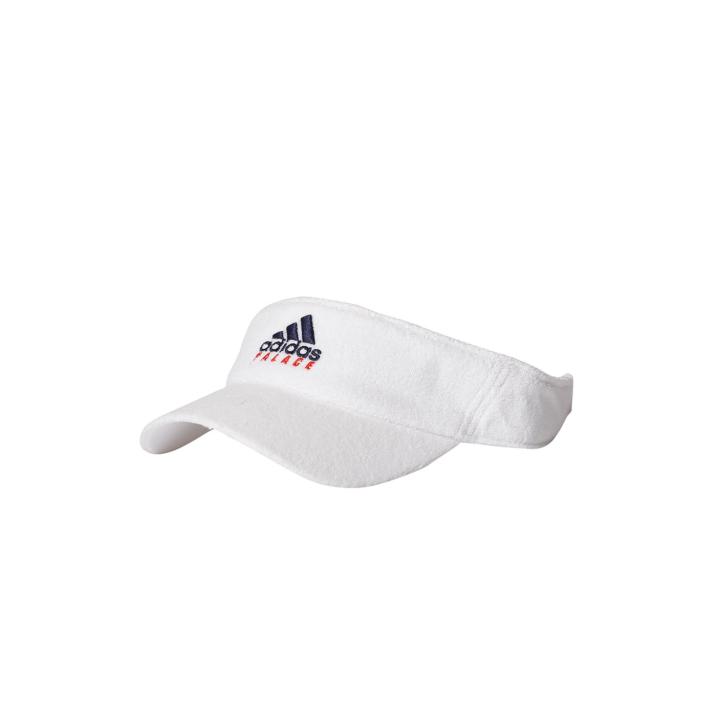 ADIDAS PALACE ON COURT TOWEL VISOR WHITE one color