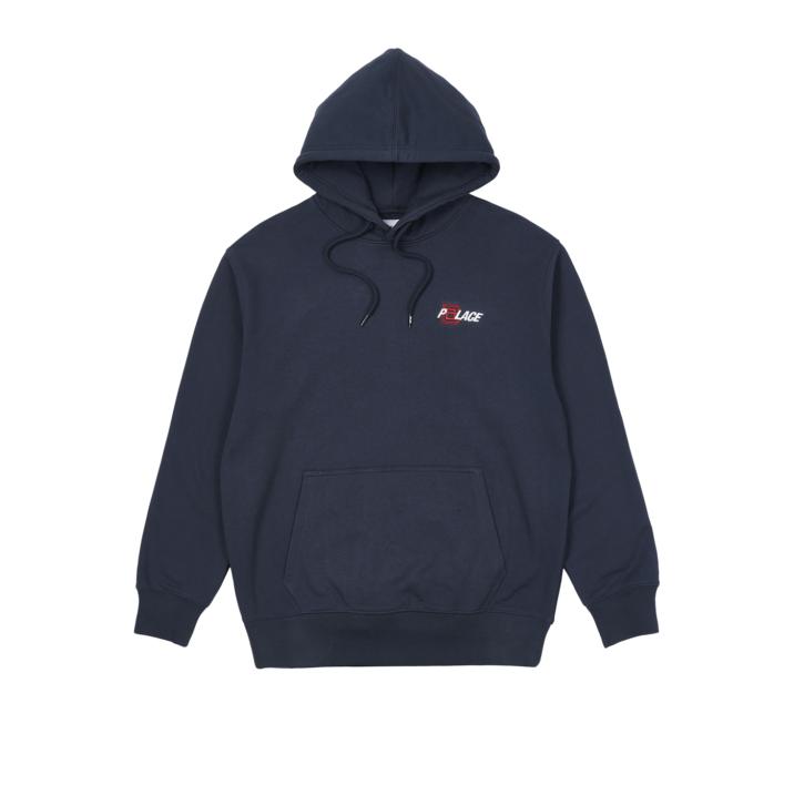 PALACE AESTHETICS HOODIE NAVY one color