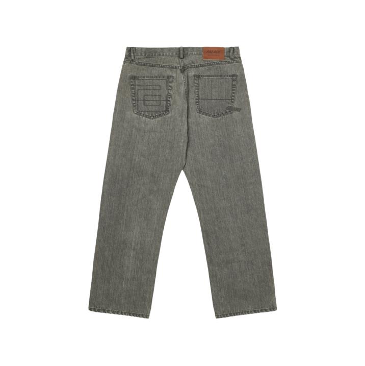 PALACE AESTHETICS JEANS GREY one color