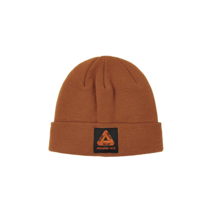 PALACE BEANIE AMG BROWN one color