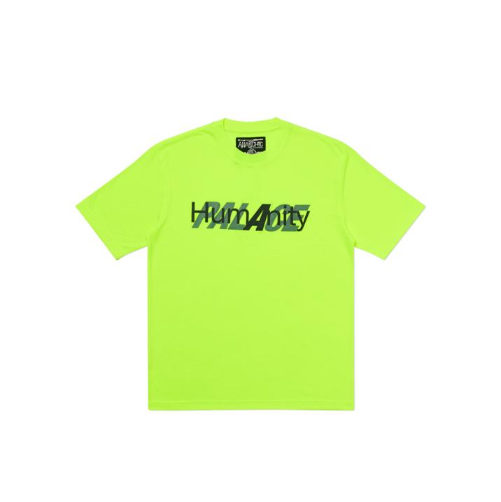 PALACE ANARCHIC T-SHIRT HUMANITY FLURO one color