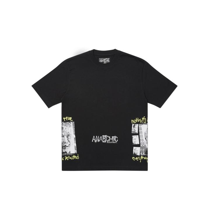 Palace Anarchic T-Shirt Nothing Is True Black - Palace Anarchic