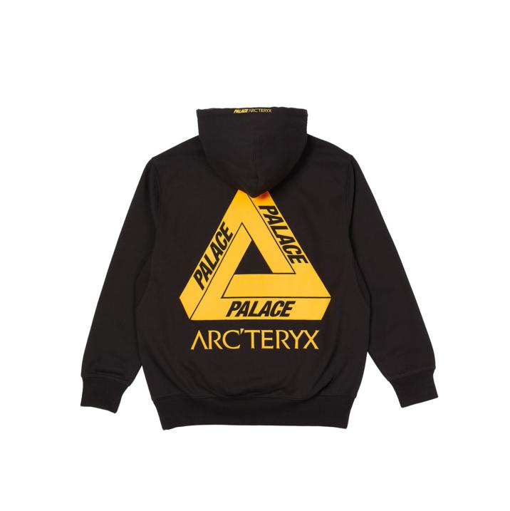 PALACE ARC TERYX HOODIE BLACK one color