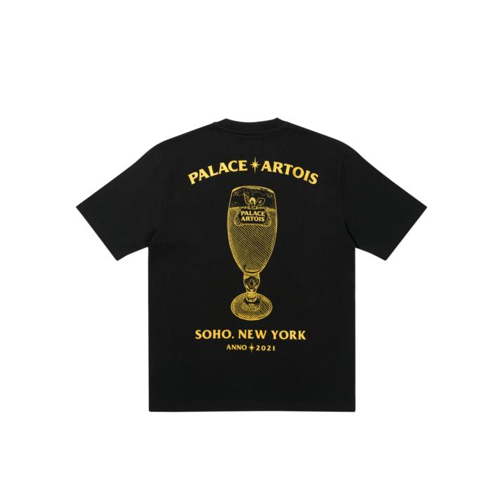 PALACE STELLA T-SHIRT CHALICE BLACK one color