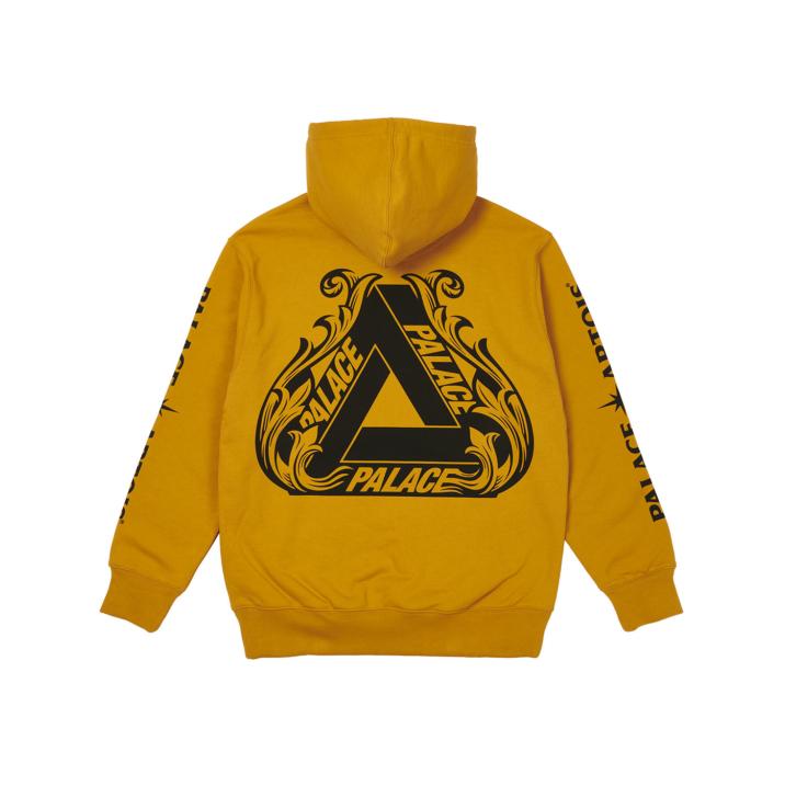 PALACE STELLA HOODIE RUST one color