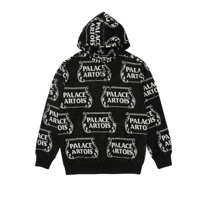 PALACE STELLA HOODIE TOWEL BLACK one color