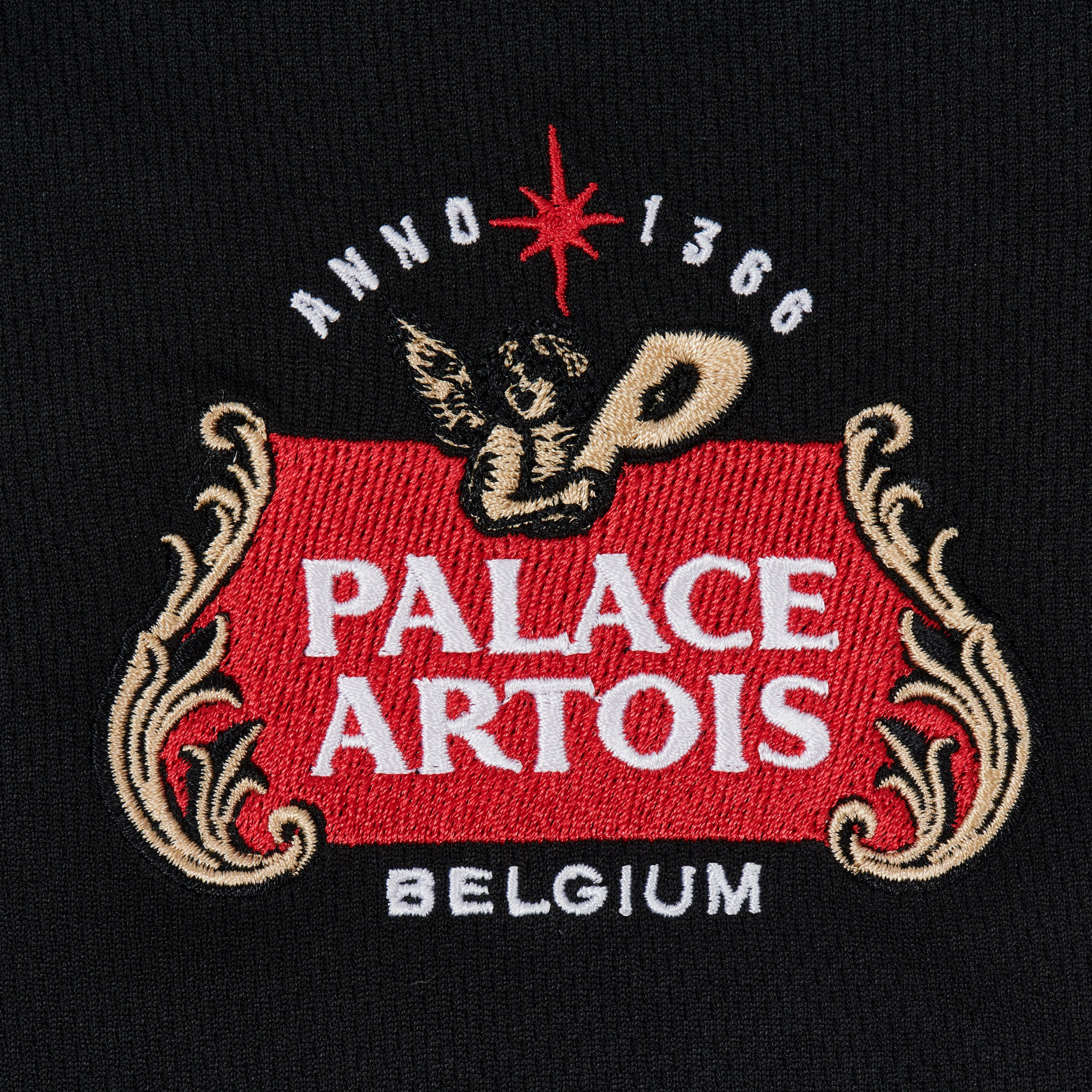 Thumbnail PALACE STELLA ARTOIS TECH POLO BLACK one color