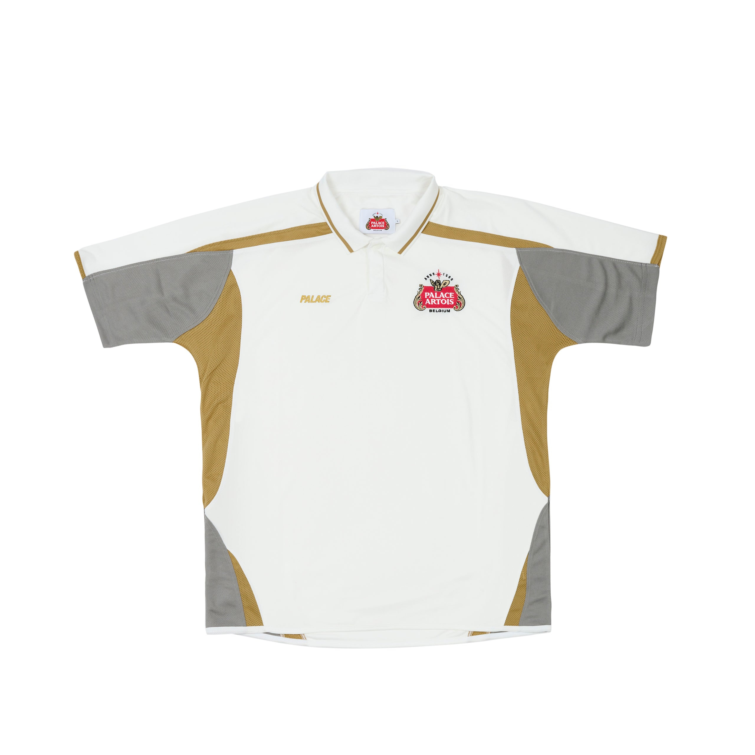 Thumbnail PALACE STELLA ARTOIS TECH POLO WHITE one color