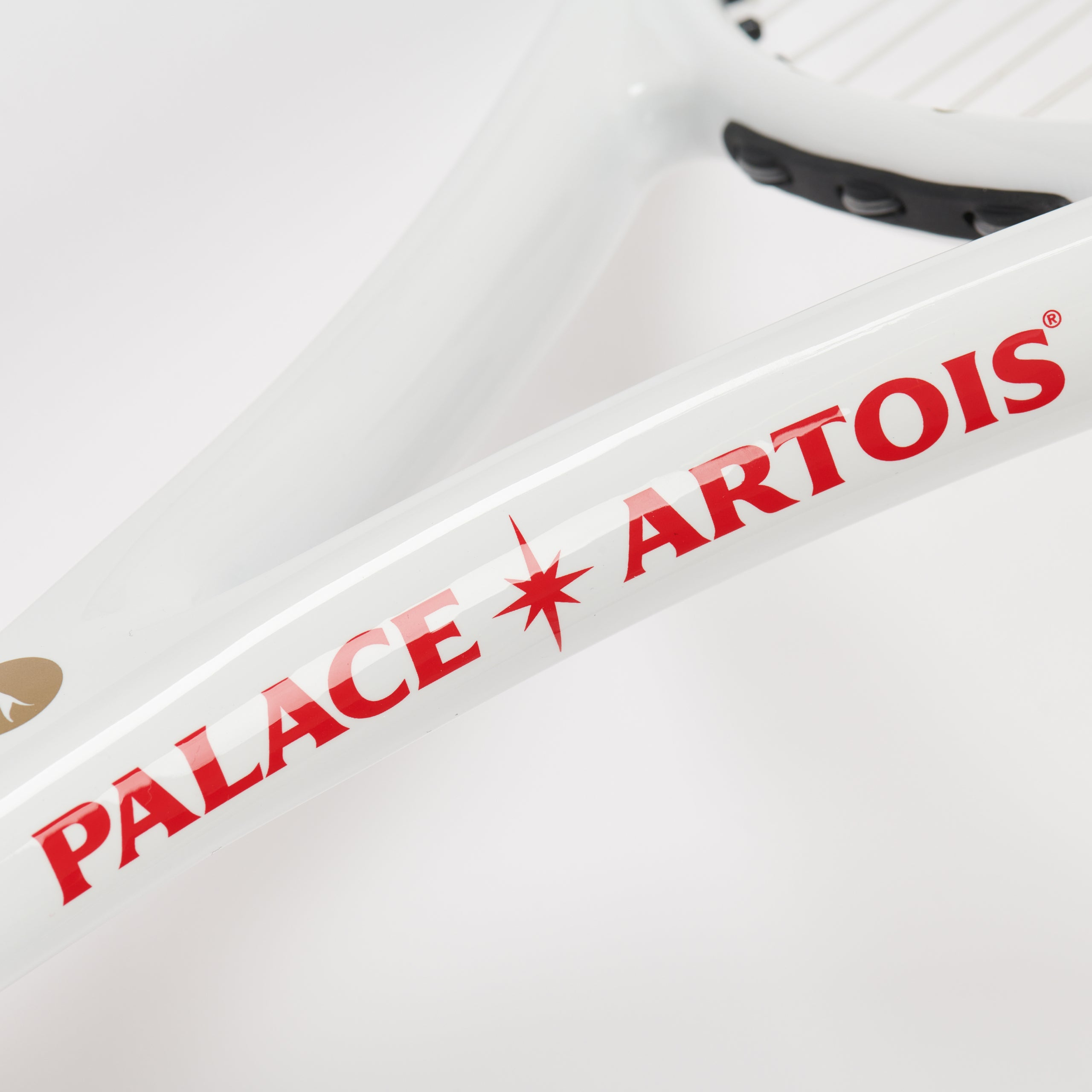 Thumbnail PALACE STELLA ARTOIS TENNIS RACQUET WITH HEAD COVER WHITE one color