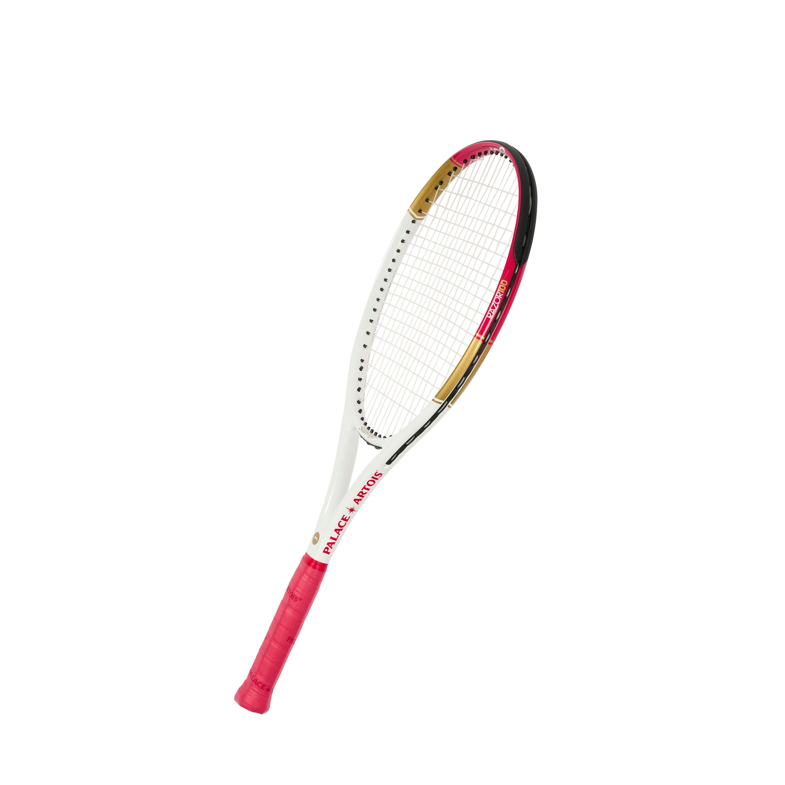 Thumbnail PALACE STELLA ARTOIS TENNIS RACQUET WITH HEAD COVER WHITE one color