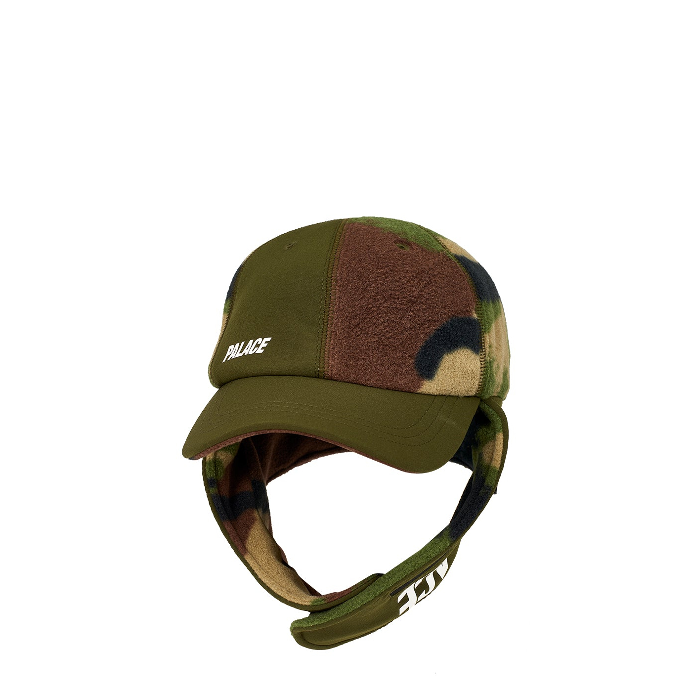 Polartec Warmdome Earflap 5-Panel Woodland Camo - Winter 2023