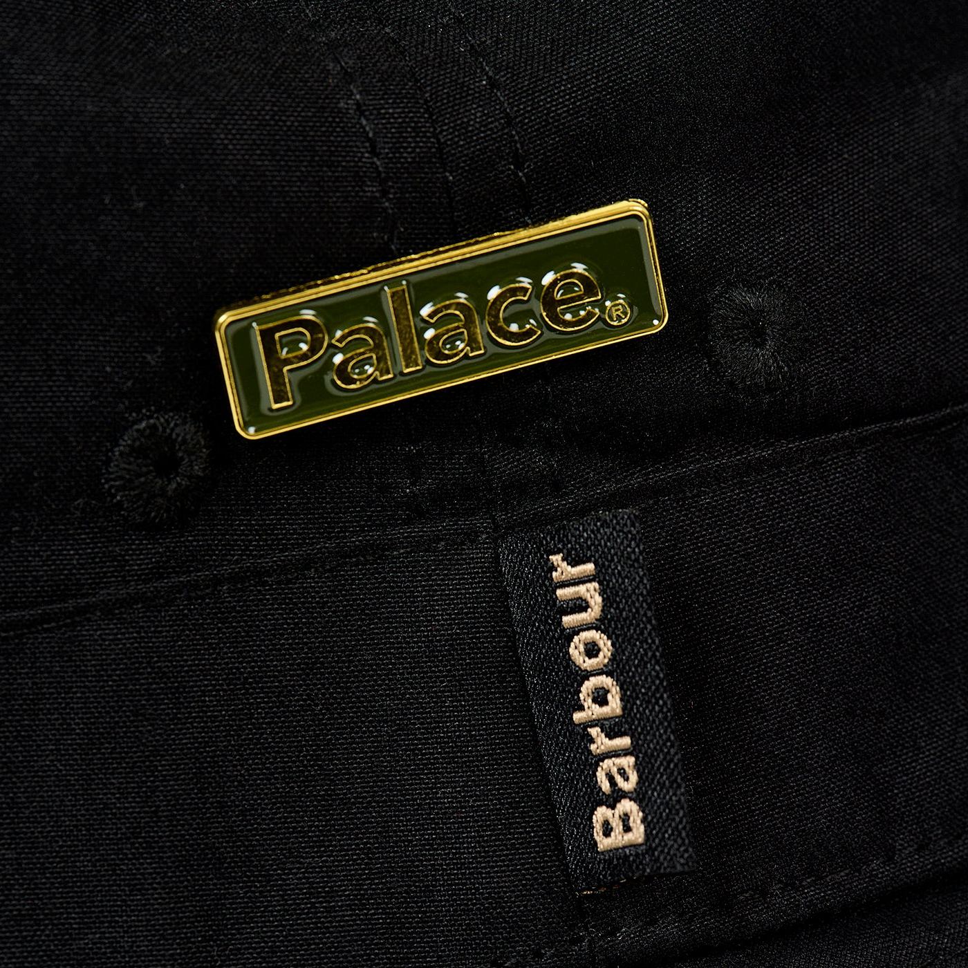 Palace Barbour Sports Hat Black - Palace Barbour 2023 - Palace