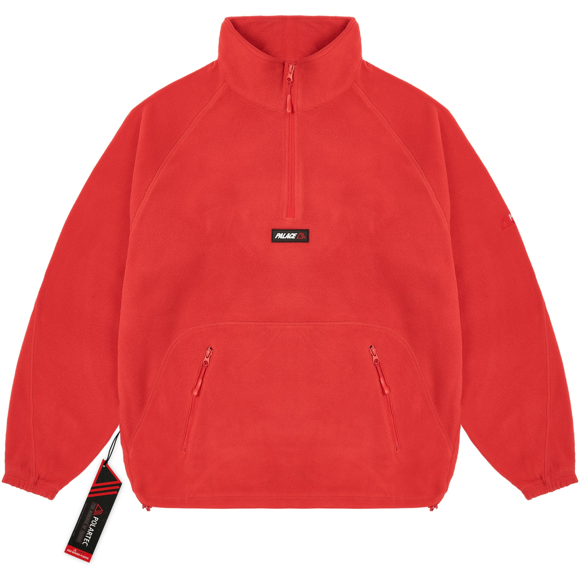 Thumbnail POLARTEC 1/2 ZIP JACKET TOMATO RED one color