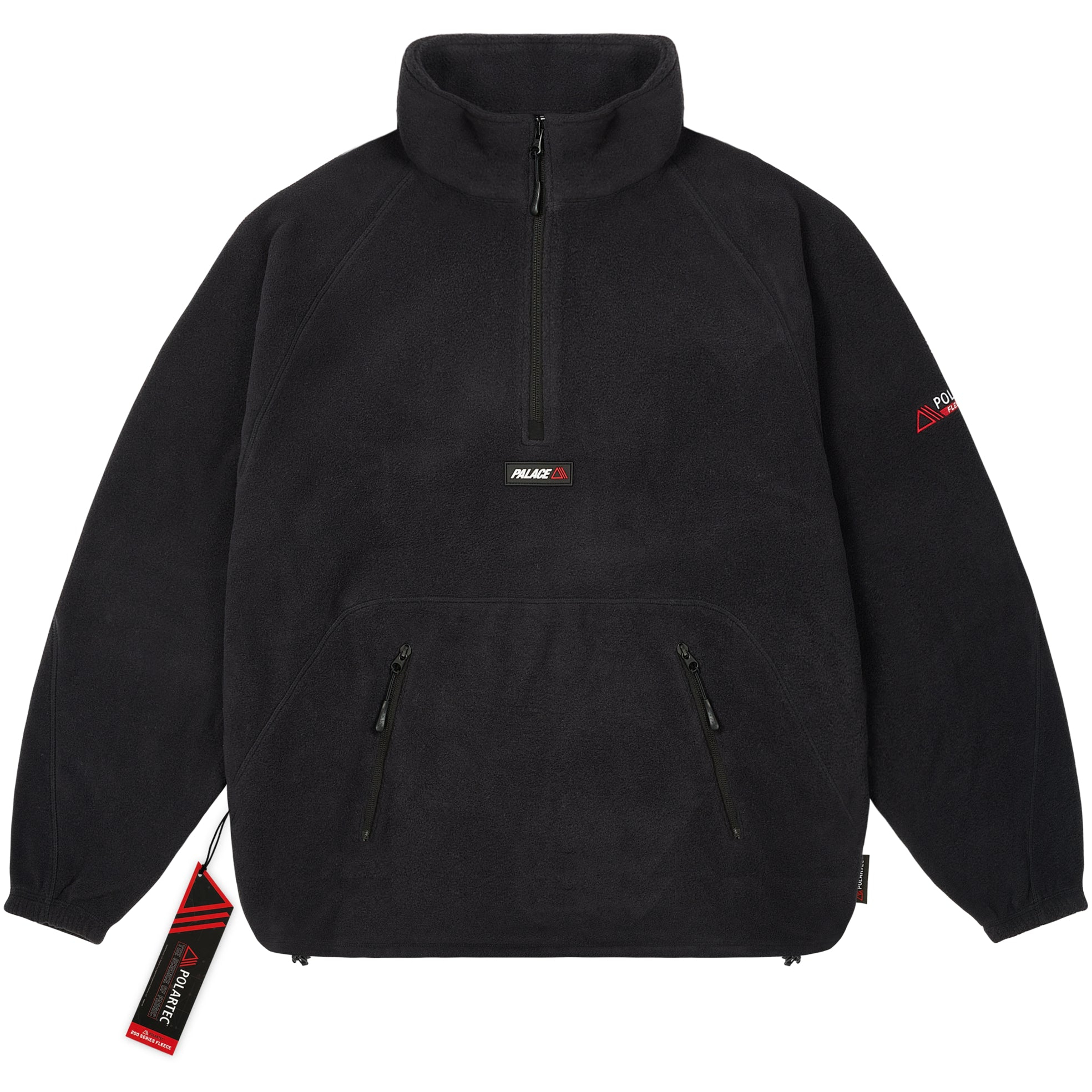 Thumbnail POLARTEC 1/2 ZIP JACKET BLACK one color