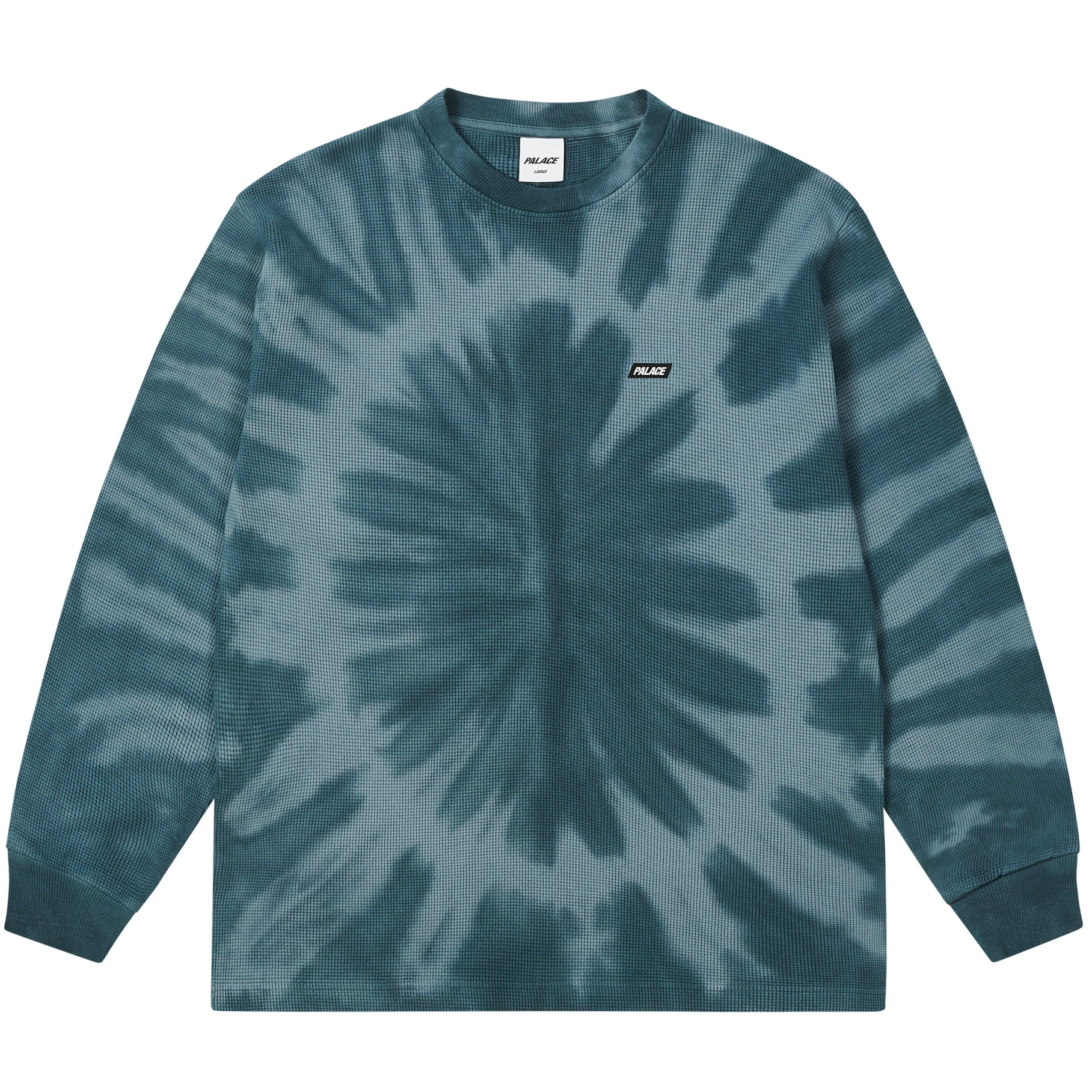 Thumbnail TIE-DYE WAFFLE LONGSLEEVE NAVY one color