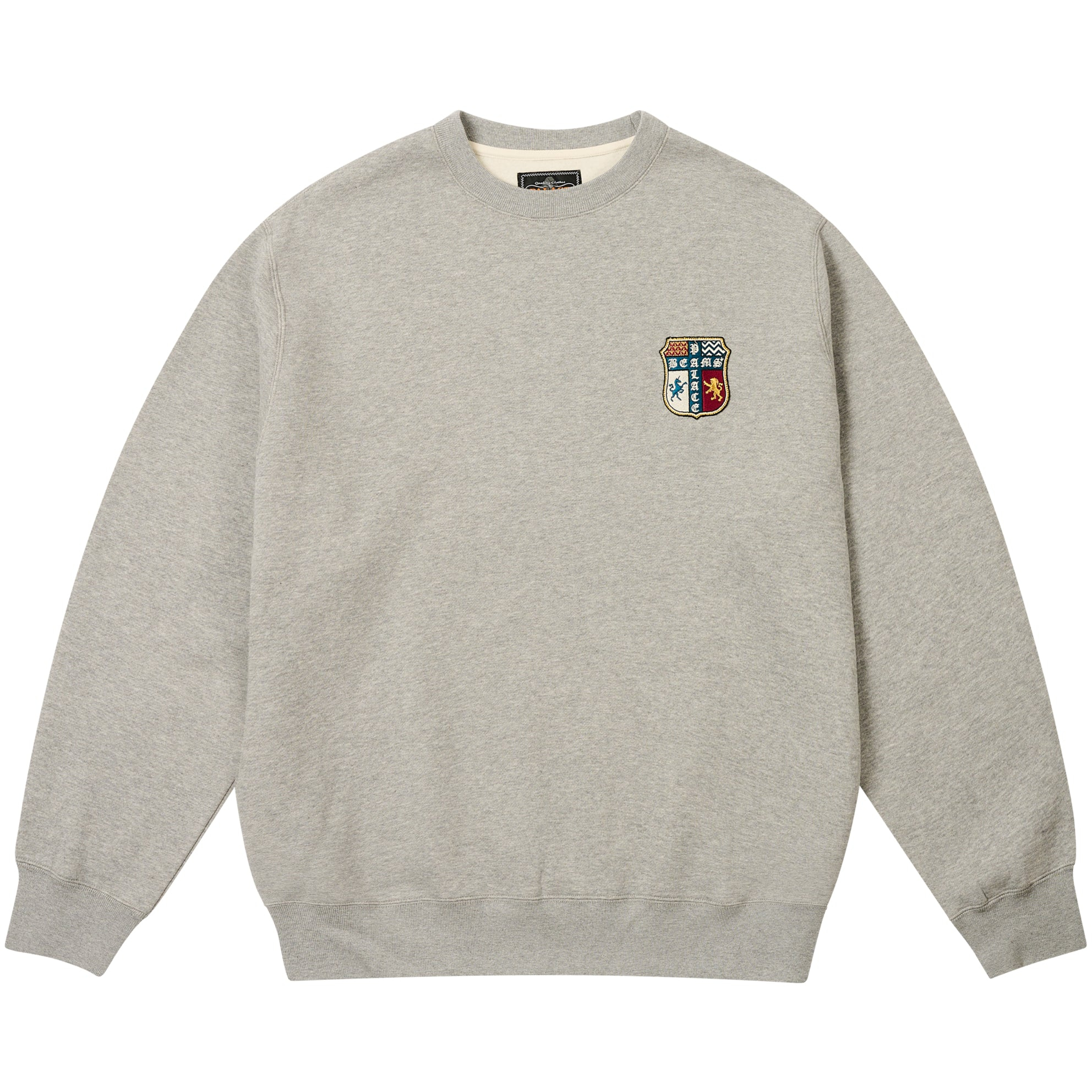 Thumbnail PALACE BEAMS PLUS GRAPHIC CREW GREY MARL one color