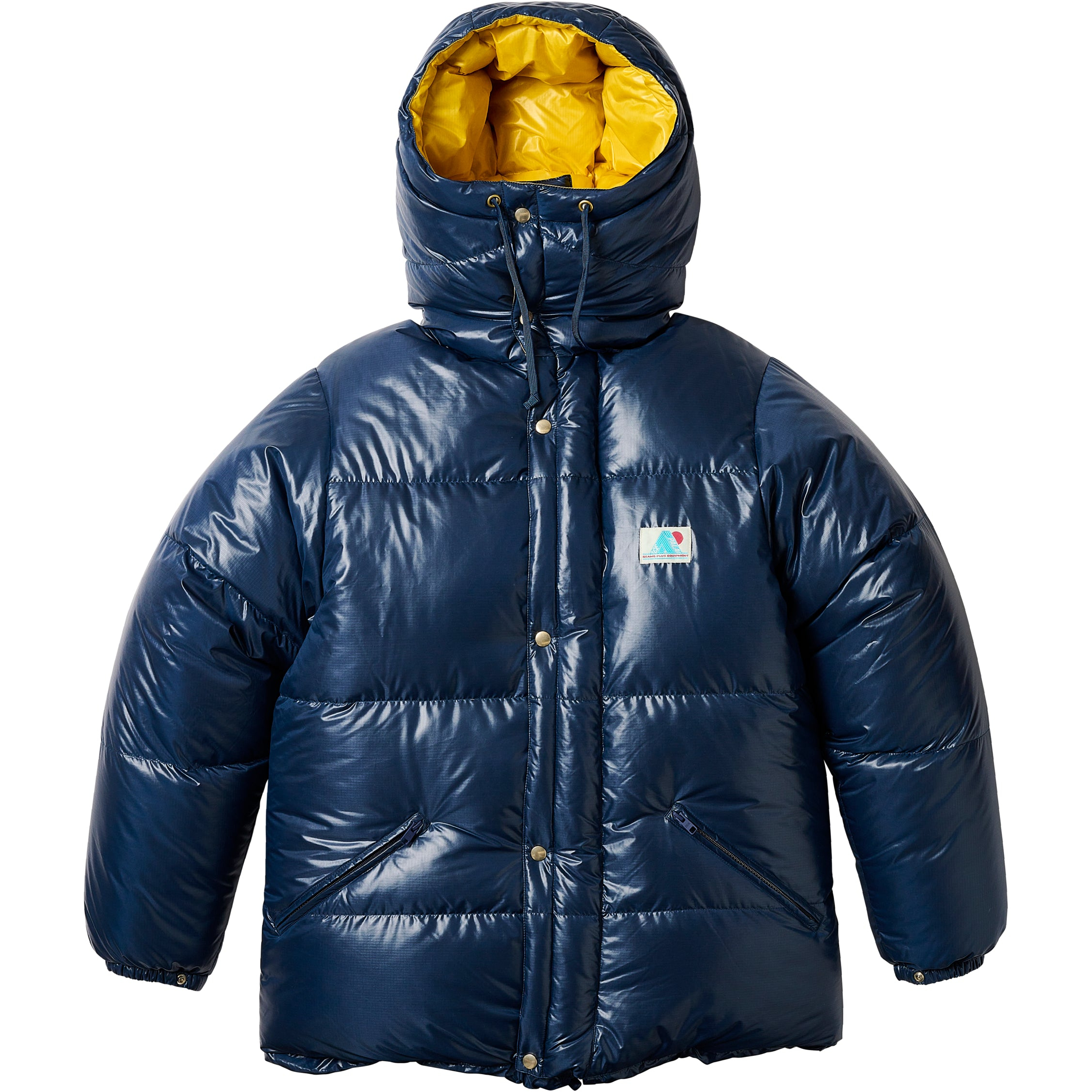 Thumbnail PALACE BEAMS PLUS EXPEDITION DOWN JACKET NAVY / YELLOW one color