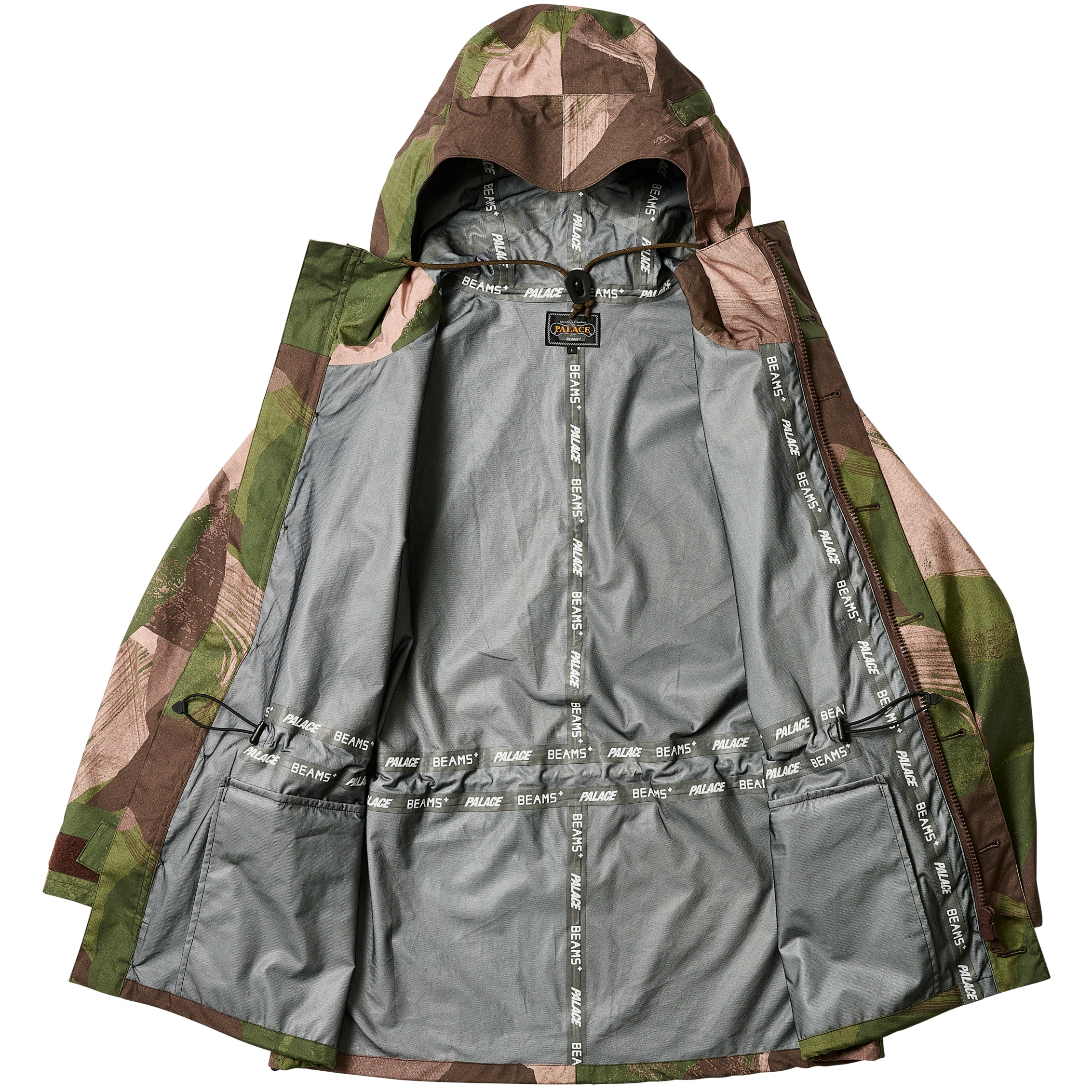 Thumbnail PALACE BEAMS PLUS JACKET 3 LAYERS CAMO one color