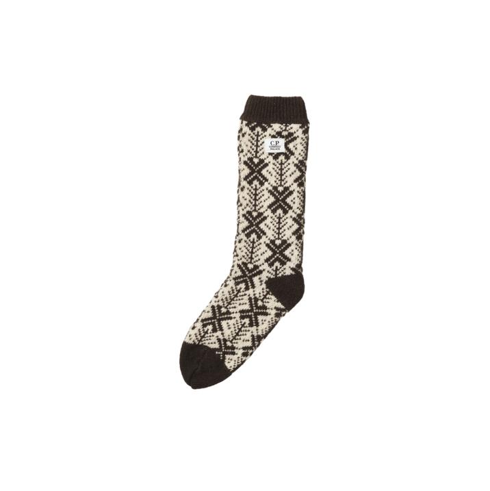 PALACE C.P. COMPANY LAMBSWOOL SOCK STONE one color