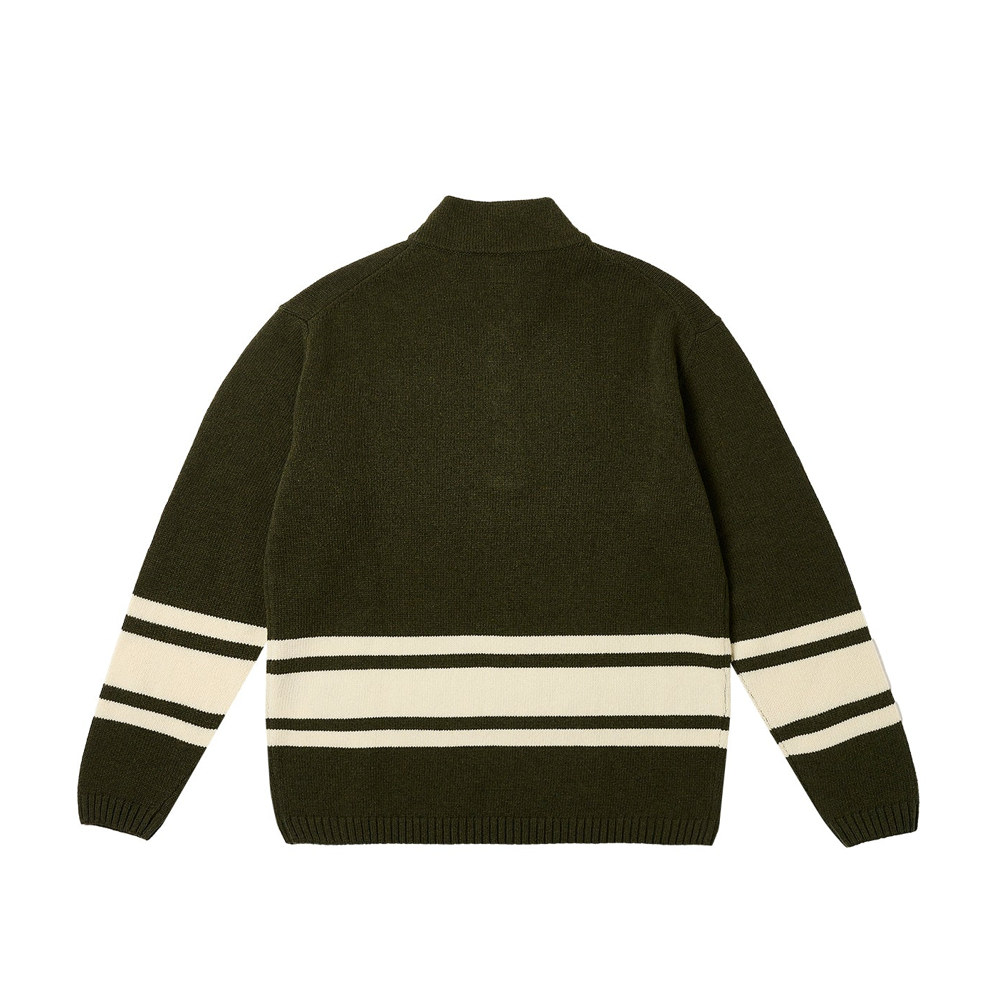 Thumbnail PALACE C.P. COMPANY FUNNEL NECK KNIT OLIVE one color