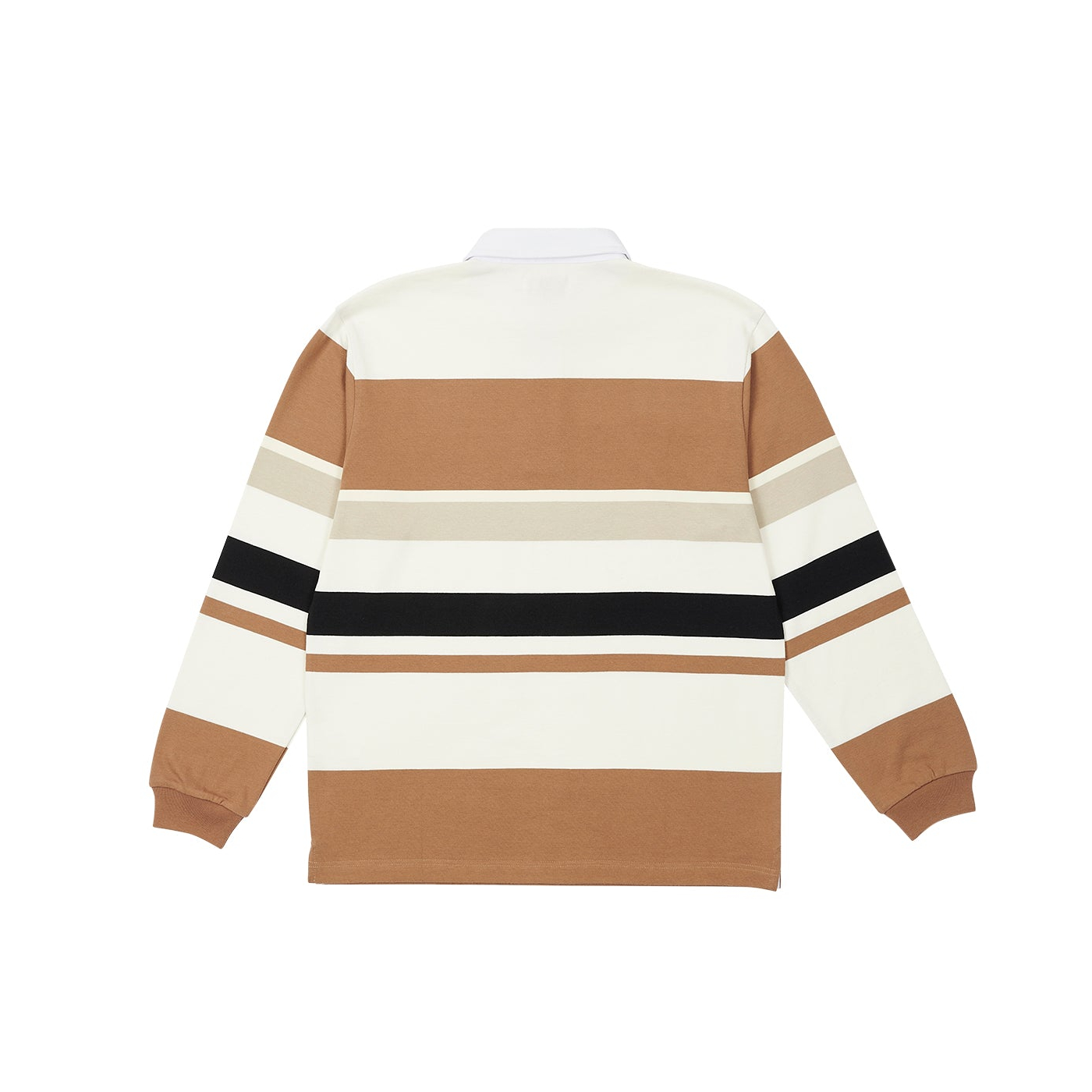Thumbnail BIG STRIPE RUGBY TOP WHITE one color