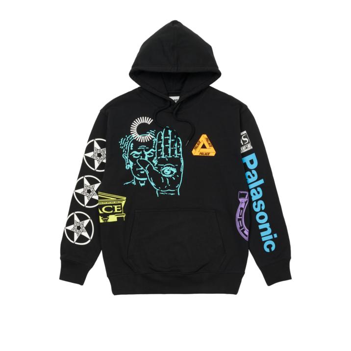 PALACE CANNONDALE HOODIE BLACK one color