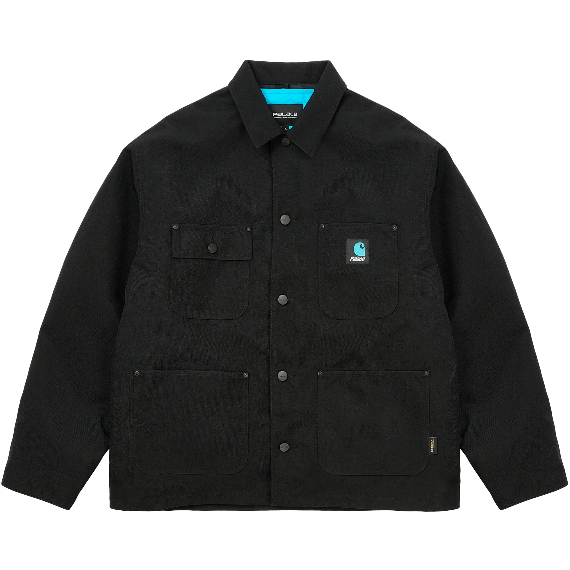 Thumbnail PALACE CARHARTT WIP CHORE COAT BLACK one color